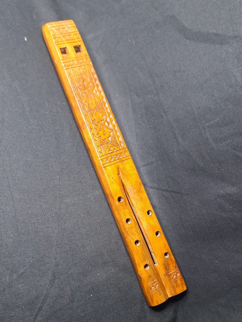 Vintage Yugoslavian Dvojanka Double Flute